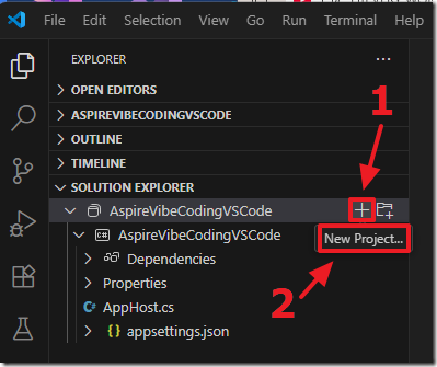 Using Visual Studio Code with Aspire and Blazor